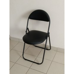 Раскладной стул Гольф чёрный фото